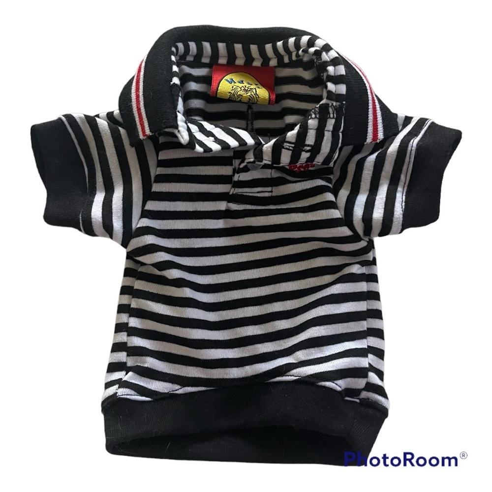 Max’s Closet Stripe collared dog shirt